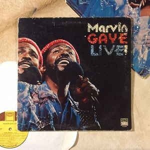 Marvin Gaye - “Live!” Vinyl LP